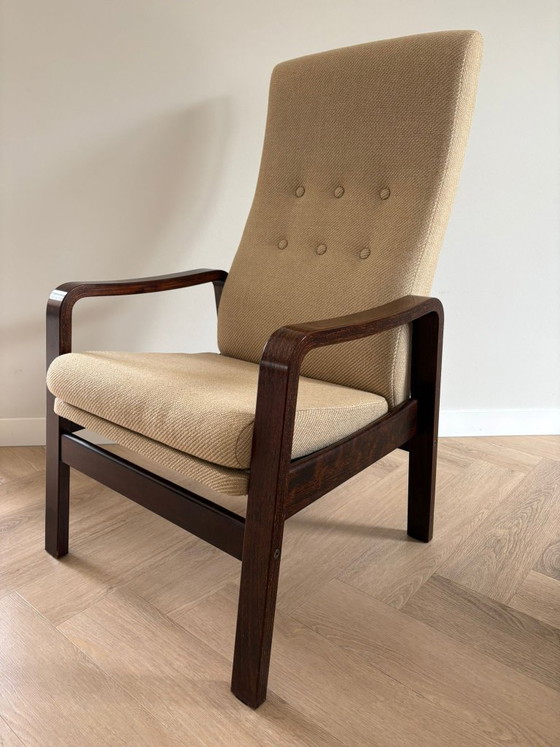 Image 1 of Vintage verstellbarer Lounge-Sessel aus den 1970er Jahren