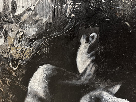 Image 1 of Tableau d'Ilona Hendriks « Sister Act I & II » (à vendre individuellement)