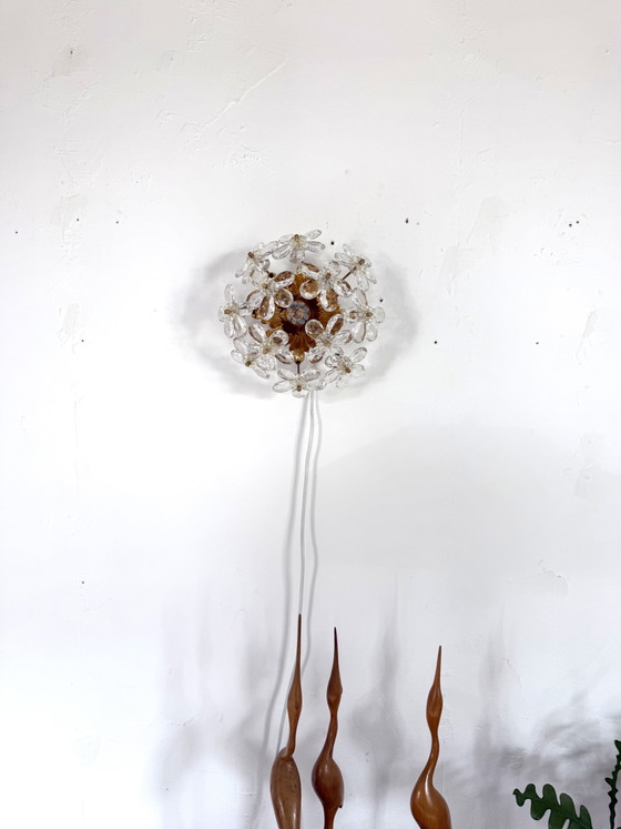 Vintage Brass & Glass Wall Lamp, Denz Leuchten ‘70 – Wall lights (photo 10 of 11)
