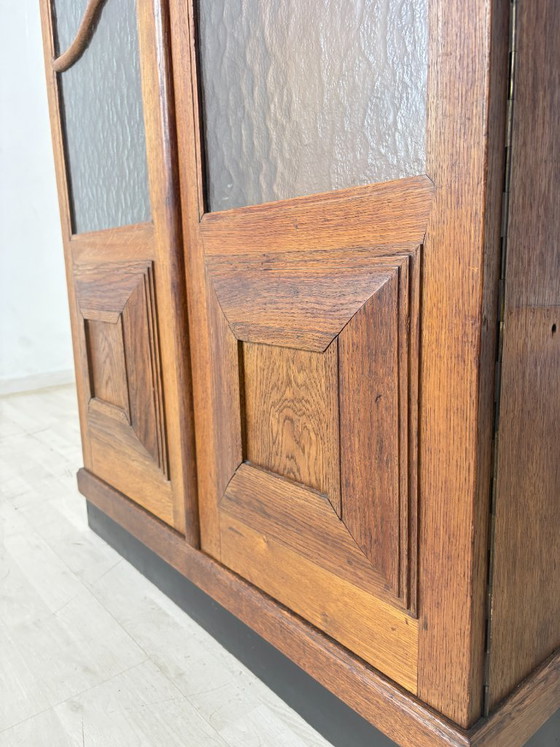 Image 1 of Art Deco kledingkast / Vintage kledingkast / Kledingkast uit de jaren 1920 / Art Deco linnenkast