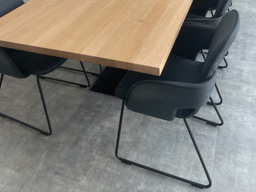 8x Arco flux Eetkamerstoel