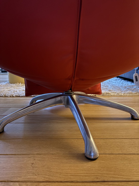 Image 1 of Topform red reclining chair