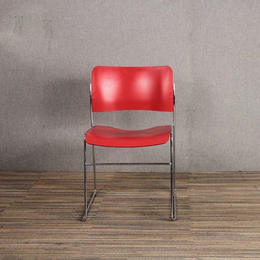 10x HOWE 40-4 Chaise de cantine empilable