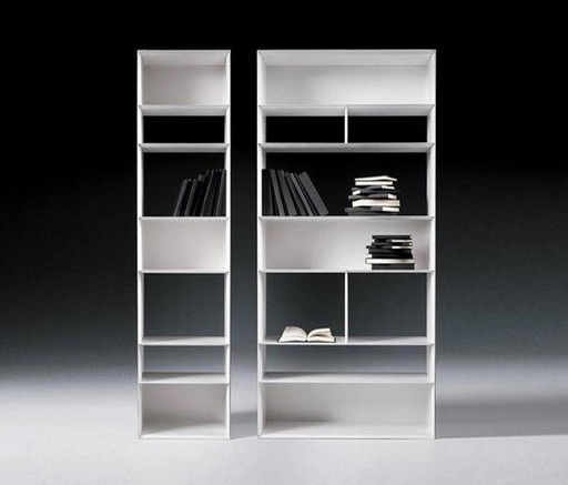 Libreria Flexform lightpiece 34x82x182cm versione bianca