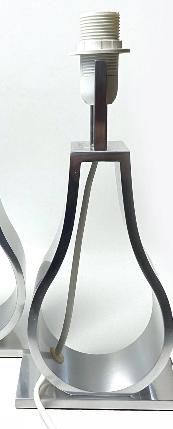 Image 1 of Beautiful Set of Solid Vintage Ikea Table Lamps