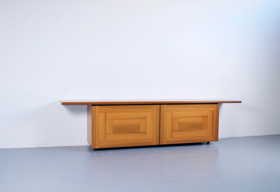 Image 1 of SHERATON SIDEBOARD GIOTTO STOPPINO & LODOVICO ACERBIS EXOTIC WOOD ACERBIS PUBLISHER 1977