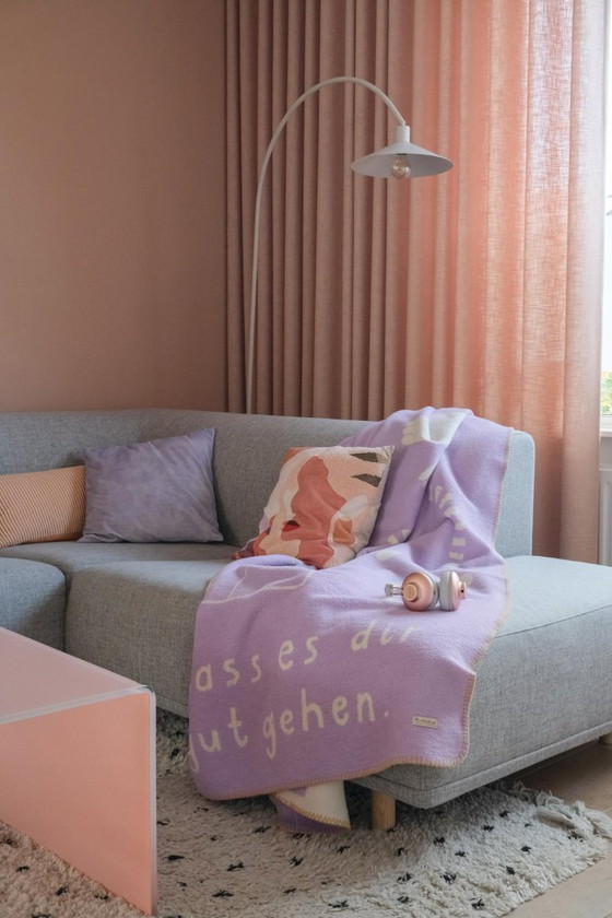 Image 1 of Bolia hoekbank 'Hannah' lichtgrijze stof 