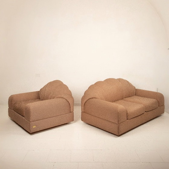 Image 1 of Sillón y sofá Alain Delon para Maison Jansen