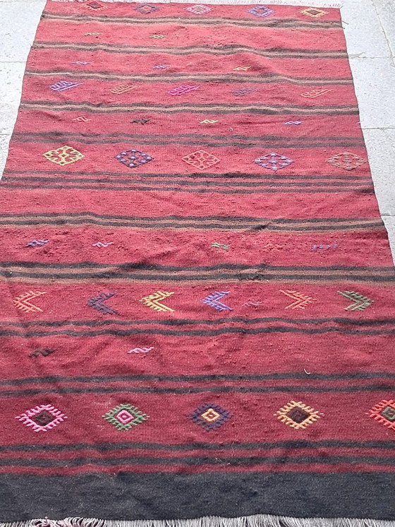 Image 1 of Kilim turco tessuto a mano 157x85 cm