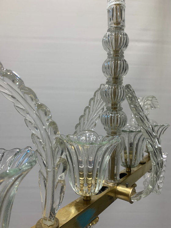 Image 1 of Pendant chandelier ++RARITY ++SEGUSO V.A. restored made in Italy