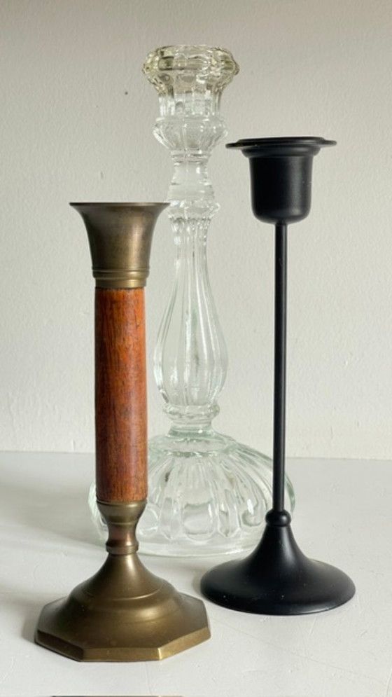 Trio di Portacandele Chic VINTAGE – Vetro (photo 2 of 29)