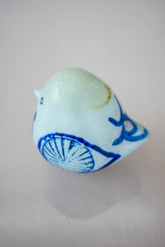 Image 1 of Figurine d'oiseau vintage de Lisa Larson, Suède, 1964