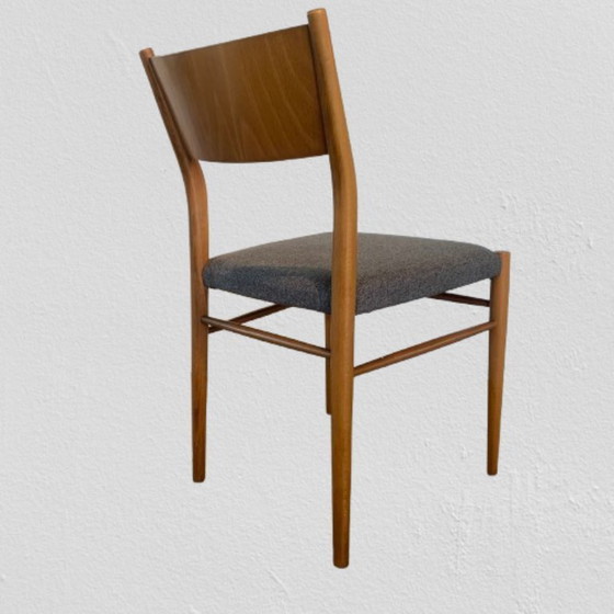 Image 1 of Set di 6 sedie da pranzo di Lübke