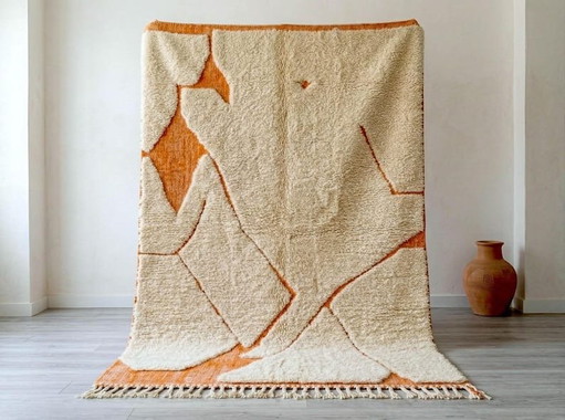 Berber wollen kleed met een prachtig traditioneel ontwerp, formaat 1,5/2,5 m – Ahrend, vloerkleden en tapijten, Wool