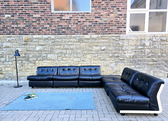 Image 1 of B b italia Amanta 60s seating group armchair sofa vintage