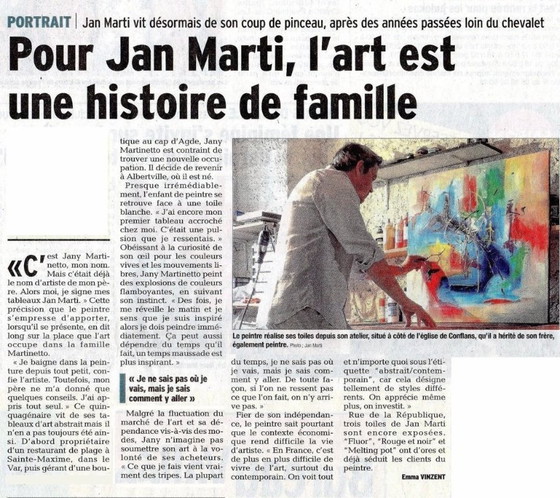 Image 1 of Jan Marti - Unendlichkeit - Künstlergemälde