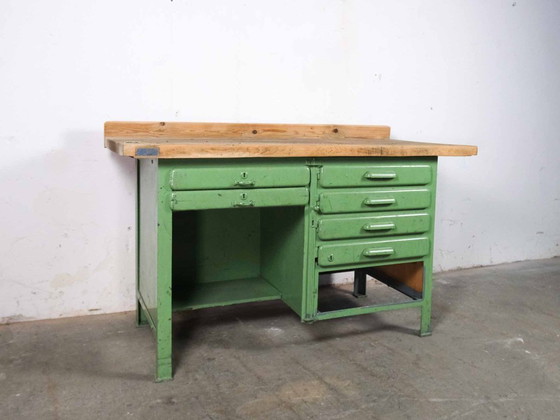 Image 1 of Cassettiera da caffè industriale vintage Werbank