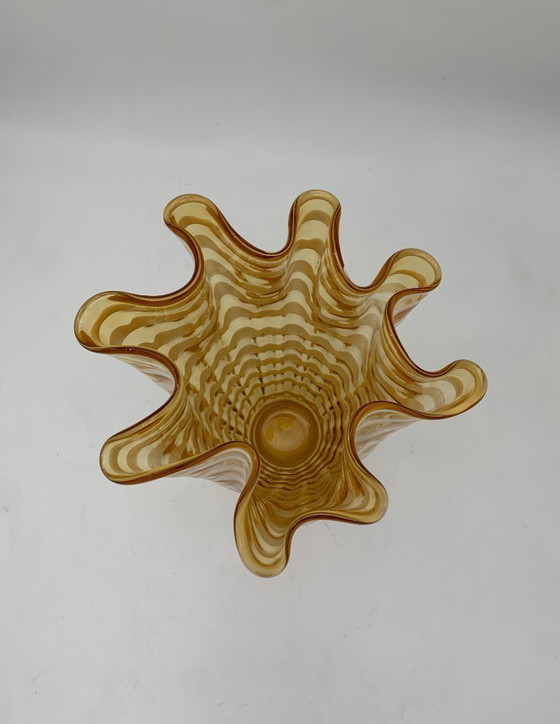 Image 1 of Murano-Vase, Seguso zugeschrieben, 1960, A. del Borgo, hergestellt in Italien