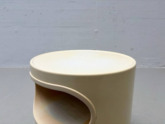 Image 1 of Table d'appoint de style Space Age par Emma Gismondi Schweinberger pour Artemide, années 1970