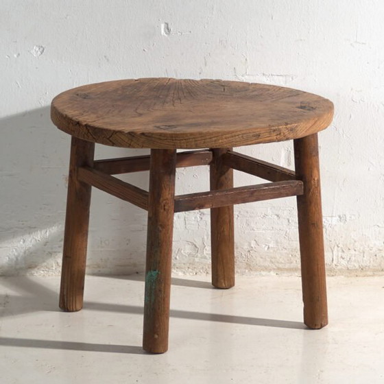 Tavolino basso rotondo antico in legno di olmo – Cina, circa 1930 – Tavolini da caffè (photo 5 of 40)