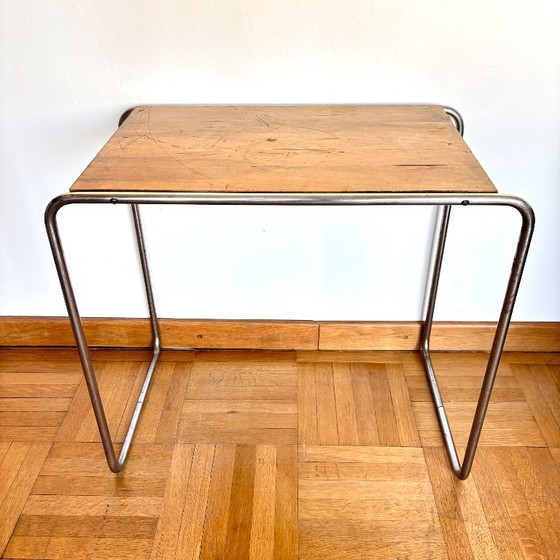 Functionalistische geneste tabellen B9 – Bijzettafels, Metal, Wood (photo 3 of 11)