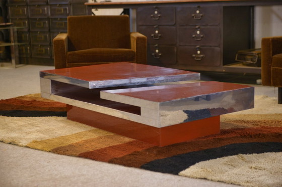 Image 1 of Coffee table designed by Philippe Jean, 1970s