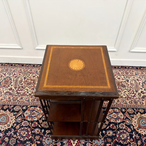 Classic English Rotating Bookcase – Wood (photo 3 of 7)