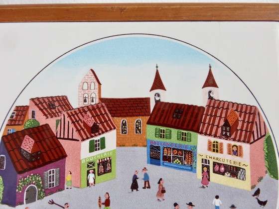 Image 1 of Villeroy & Boch, 3er Set Untersetzer, Design Gerard Laplau, 80er