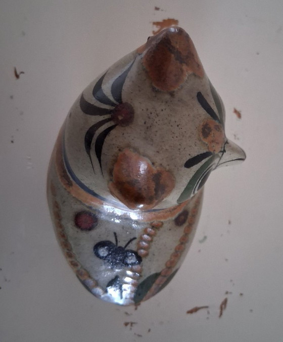 Image 1 of Mexican Ceramic Owl Figurine