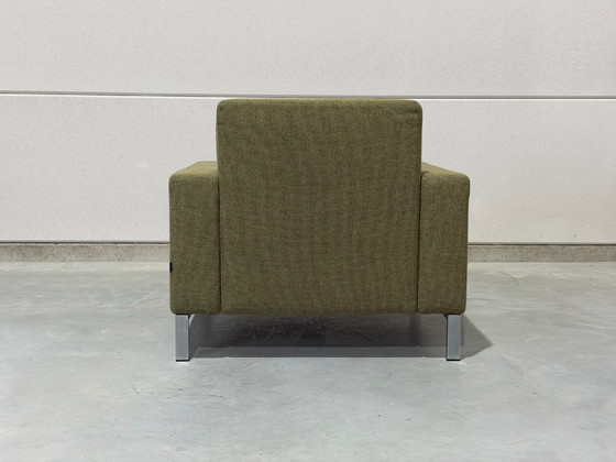 Gelderland 6511 Armchair green - as good as new, Textile, Metal, Modern (photo 5 of 10)