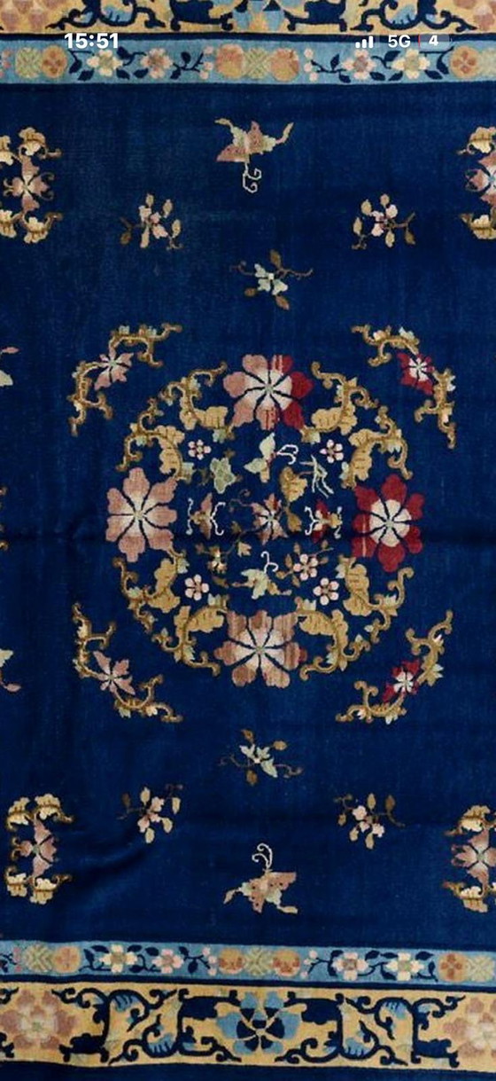 Pecking tapijt uit de jaren 1920, 200*300 cm – Vloerkleden en tapijten, Wool (photo 4 of 5)