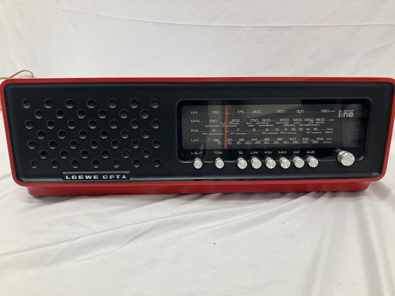 Image 1 of Iconic Vintage Loewe Opta R11 Line 2001 Radio from 1971