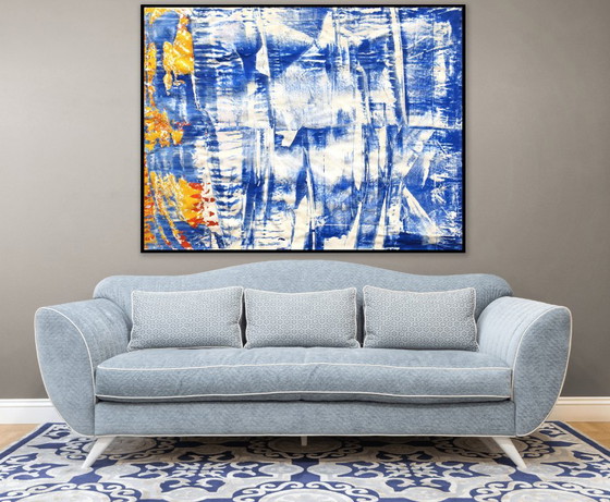Jürgen Angeler - Blue Transparency – Dipinti e disegni, Canvas, Abstract (photo 4 of 23)