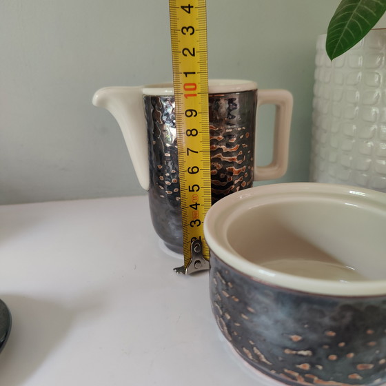 Image 1 of Lattiera e zuccheriera Art Deco WMF - placcate in argento