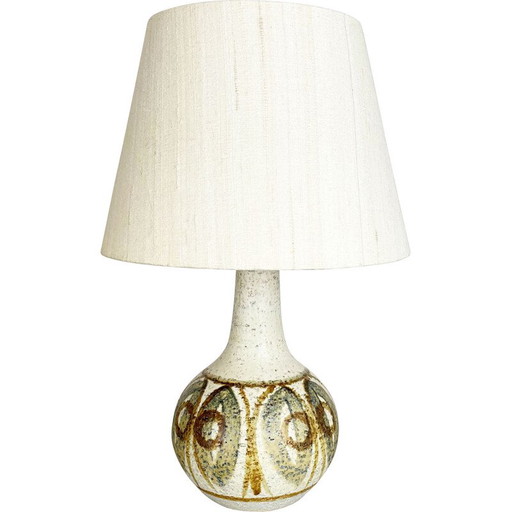 Vintage ceramic table lamp for Soholm, Denmark 1970s