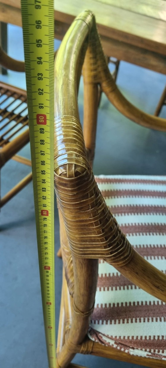 Image 1 of Vintage Rotan Stoel / Armchair
