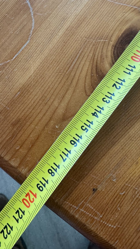 Image 1 of Vintage pine dining table