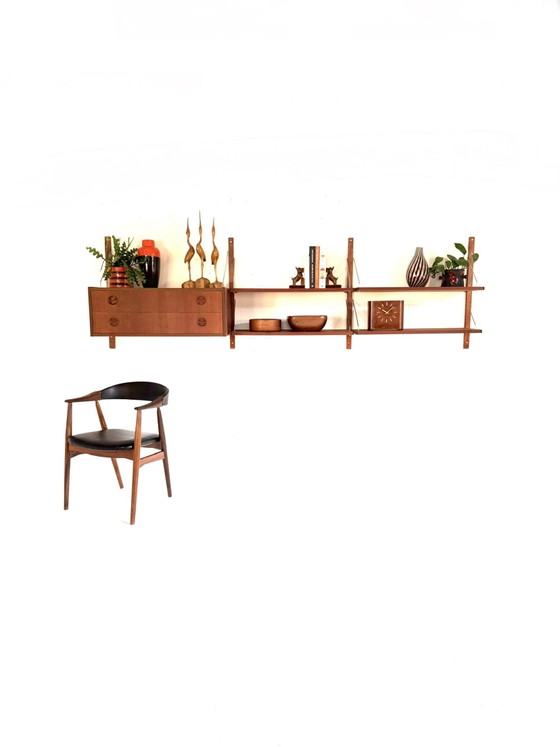 Image 1 of Système mural modulaire danois vintage des années 60