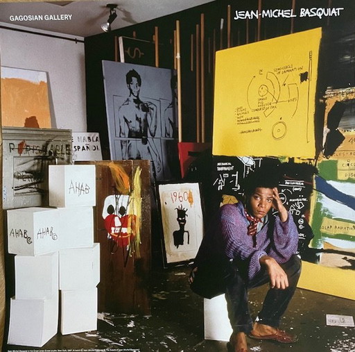 Jean Michel Basquiat (1960-1988), Basquiat en su gran estudio de Jones Street, Nueva York, 1987, Adagp, París/Ars, Nueva York 20
