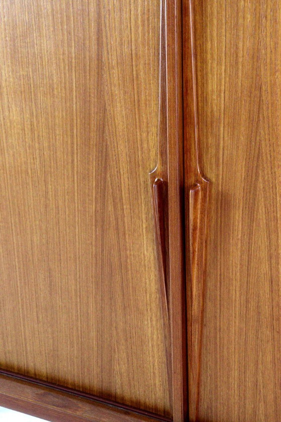 Gunni Omann For Omann Jun Model 19 Cabinet Highboard Vintage Teak – High Boards, Wood (photo 13 of 18)