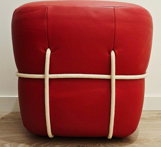 Image 1 of Set mit 2 Spitzenpoufs der Marke CINNA