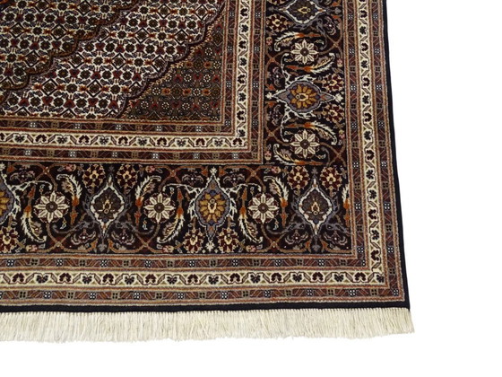 Image 1 of Tabriz Mahi - 350 x 249 cm - Wolle und Seide auf Baumwolle - Handgeknüpft