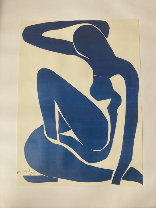 H. Matisse “Blue Nude IV”
