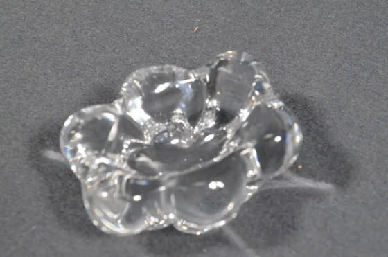 Daum, Francia, fine XX secolo - Coppia di saliere in cristallo Daum firmate – Accessori da tavola, Crystal (photo 8 of 12)