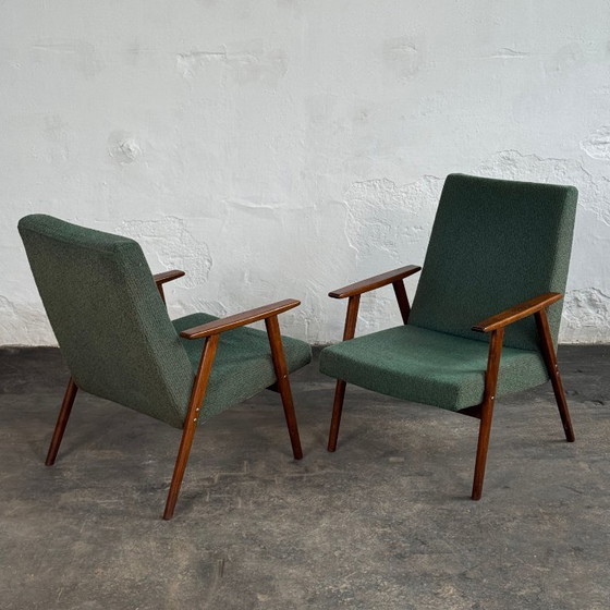 Image 1 of Pair of Tatra Nabytok Armchairs, 1960s