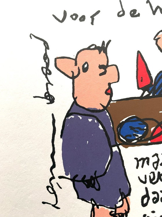 Image 1 of Herman Brood (1946-2001) - Botje voor de hond