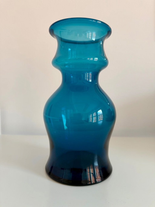 Basun Vaas van Bertil Vallien voor Boda Åfors Mid Century Scandinavisch Design – vazen, Glass