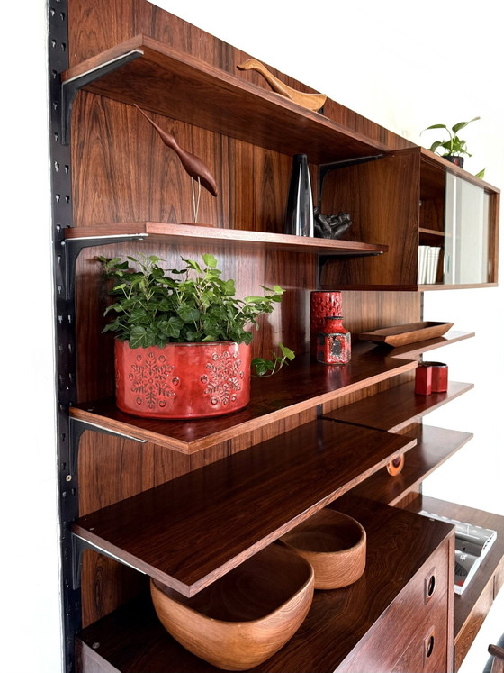 Image 1 of Vintage modular Danish wall system, Sven Ellekær ‘70