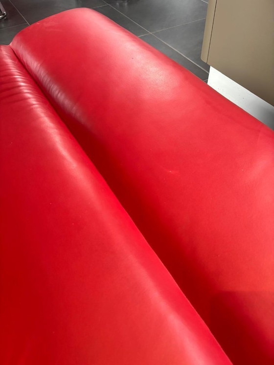 Image 1 of Canapé Artifort, Kho Liang Le, 2 places en cuir, original.