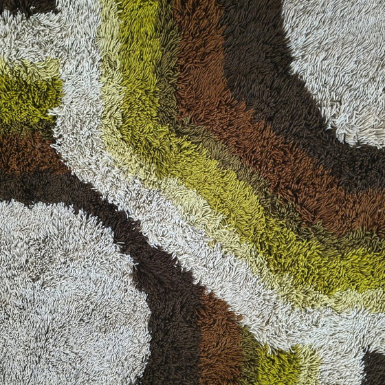 Wunderschöner Space Age Luxus Teppich von Desso aus den 1970er Jahren mit Originallabel. – Teppiche & Läufer (photo 12 of 16)